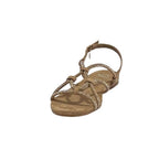 Scarpe donna sandalo Gold&gold ecopelle oro DS26GG24 GK232