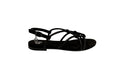Scarpe donna sandalo Gold&gold ecopelle nero DS26GG25 GK232