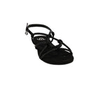 Scarpe donna sandalo Gold&gold ecopelle nero DS26GG25 GK232