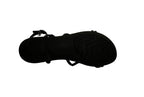 Scarpe donna sandalo Gold&gold ecopelle nero DS26GG25 GK232