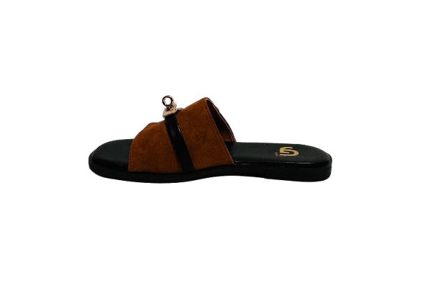 Ciabatta donna Gold&gold brown DS26GG27 GP986