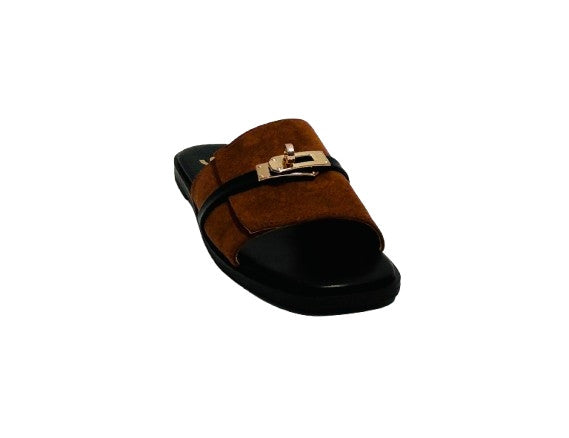 Ciabatta donna Gold&gold brown DS26GG27 GP986