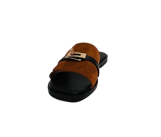 Ciabatta donna Gold&gold brown DS26GG27 GP986