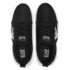 Sneaker running EA7 Emporio Armani mesh rubber black US21EA03 X8X056