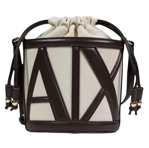 Borsa donna secchiello Armani Exchange natural/dusk shade BS26AX20 XW002183 AF22635 M6262