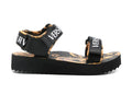 Sandalo donna Versace Jeans Couture nero DS26VE04 80VA3SX4 ZSS82 G89