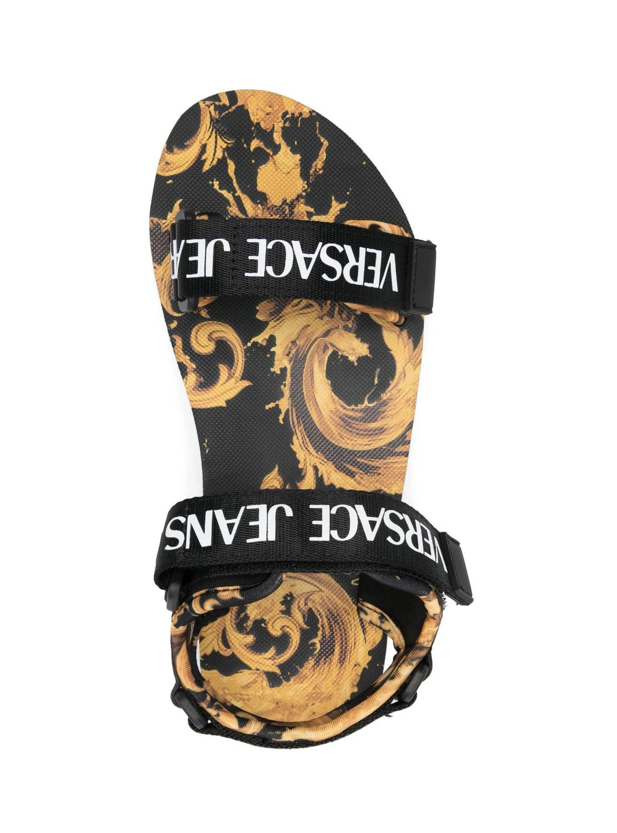 Sandalo donna Versace Jeans Couture nero DS26VE04 80VA3SX4 ZSS82 G89