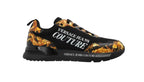 Sneaker Versace Jeans Couture black printed baroque US26VE03 80YA3SA5 ZSE14 G89