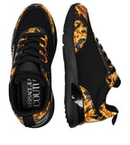 Sneaker Versace Jeans Couture black printed baroque US26VE03 80YA3SA5 ZSE14 G89