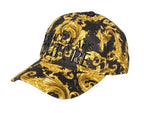 Cappello Baseball Versace Jeans Couture printed baroque black/ gold CS26VE05 80VAZK10 ZG420 G89
