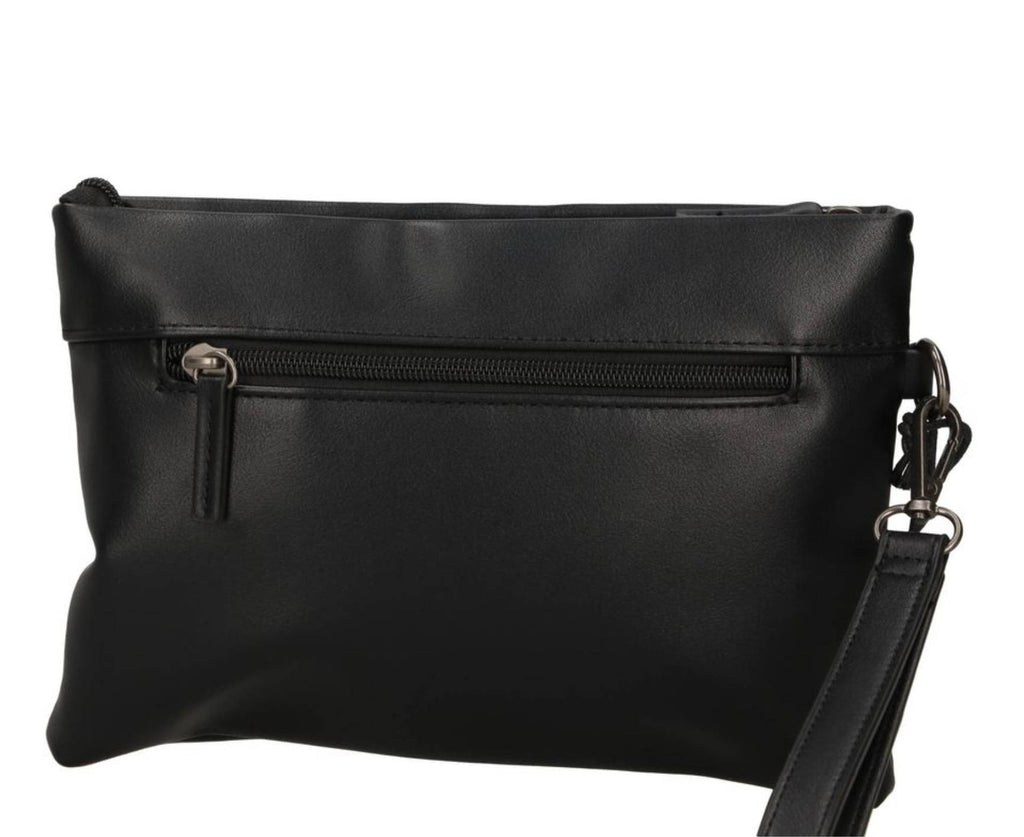 Borsa uomo Blauer pochette clutch in nylon nero BS26BU24 S6PIATPU01/GLI
