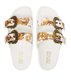 Sandalo donna Versace Jeans Couture zeppa bianco DS26VE11 80VA3SM1 ZS366 G03
