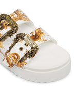 Sandalo donna Versace Jeans Couture zeppa bianco DS26VE11 80VA3SM1 ZS366 G03