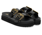 Sandalo donna Versace Jeans Couture zeppa nero DS26VE10 80VA3SM1 ZS190 899