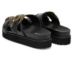 Sandalo donna Versace Jeans Couture zeppa nero DS26VE10 80VA3SM1 ZS190 899