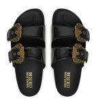 Sandalo donna Versace Jeans Couture zeppa nero DS26VE10 80VA3SM1 ZS190 899