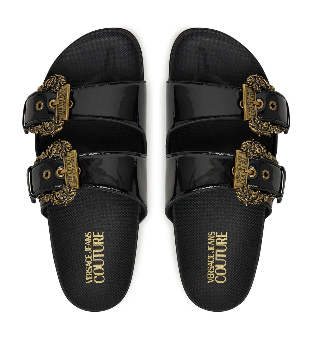 Sandalo donna Versace Jeans Couture zeppa nero DS26VE10 80VA3SM1 ZS190 899