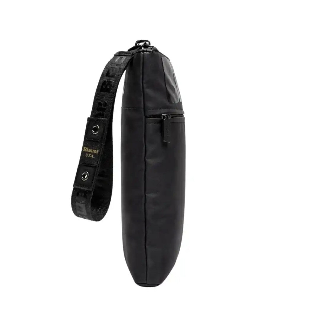 Borsa uomo Blauer pochette clutch in nylon nero BS26BU30 S6CONEY03/SPL