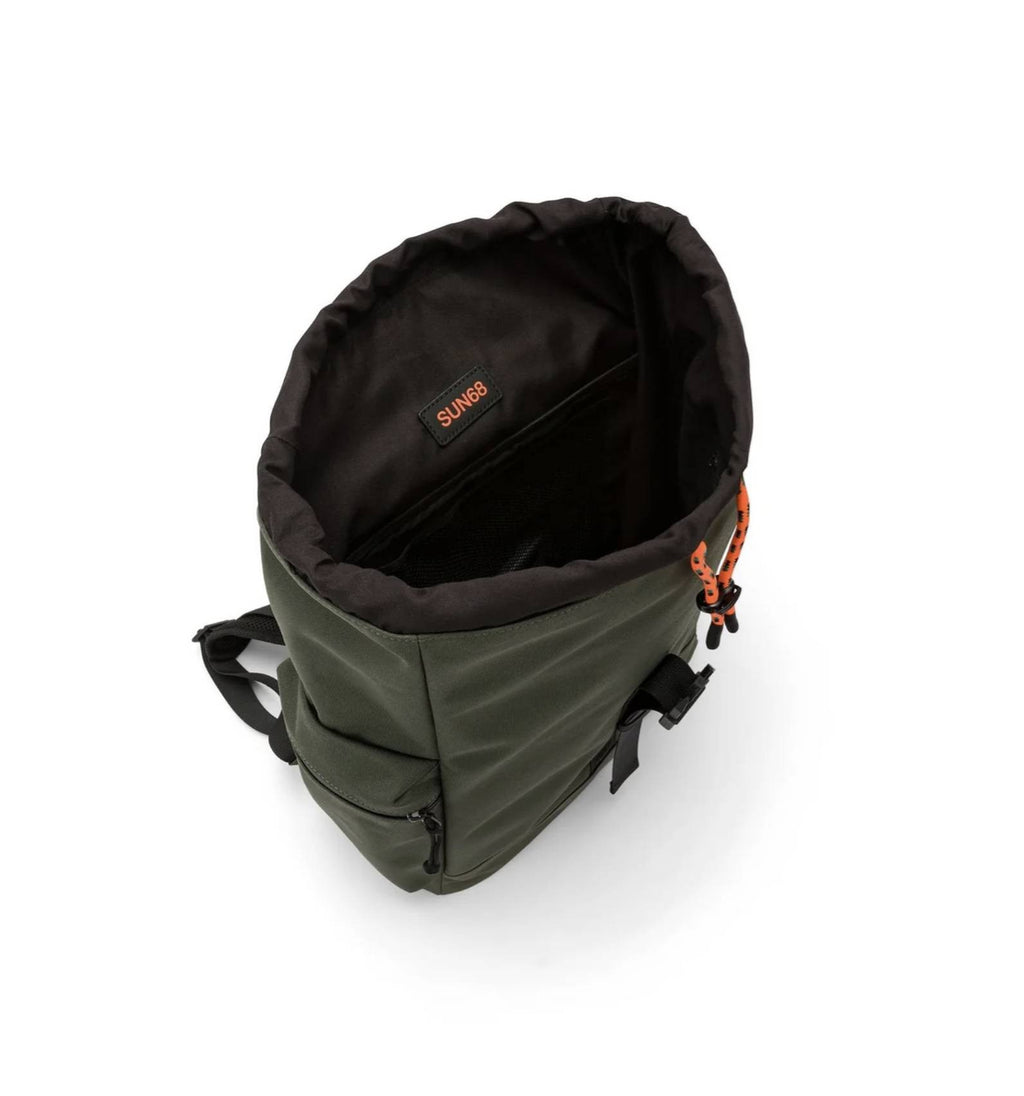 Zaino uomo Sun 68 backpack Pockets everyday 74 militare scuro BS26SU12 Y36106