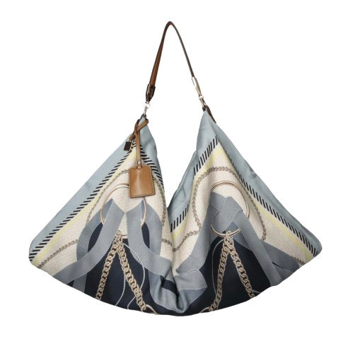 Borsa donna Liu-jo foulard bag azzurro/ multicolore BS26LJ72 AA6194 T2745 P9222