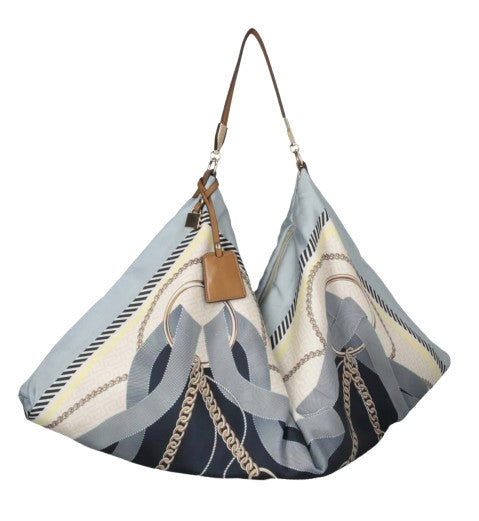 Borsa donna Liu-jo foulard bag azzurro/ multicolore BS26LJ72 AA6194 T2745 P9222
