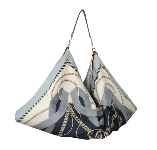 Borsa donna Liu-jo foulard bag azzurro/ multicolore BS26LJ72 AA6194 T2745 P9222