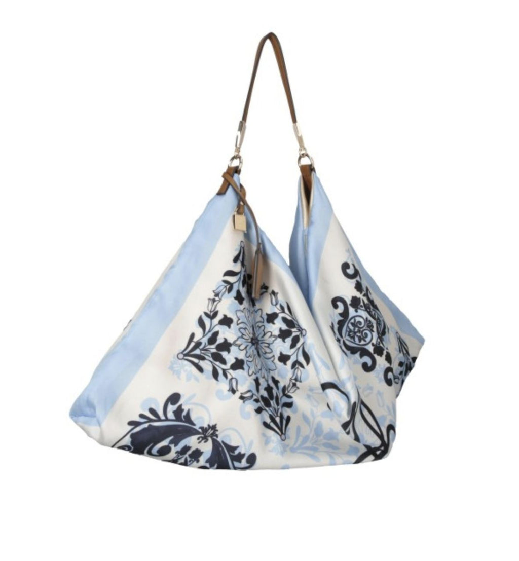 Borsa donna Liu-jo foulard bag azzurro/ multicolore BS26LJ68 AA6194 T2745 P9224