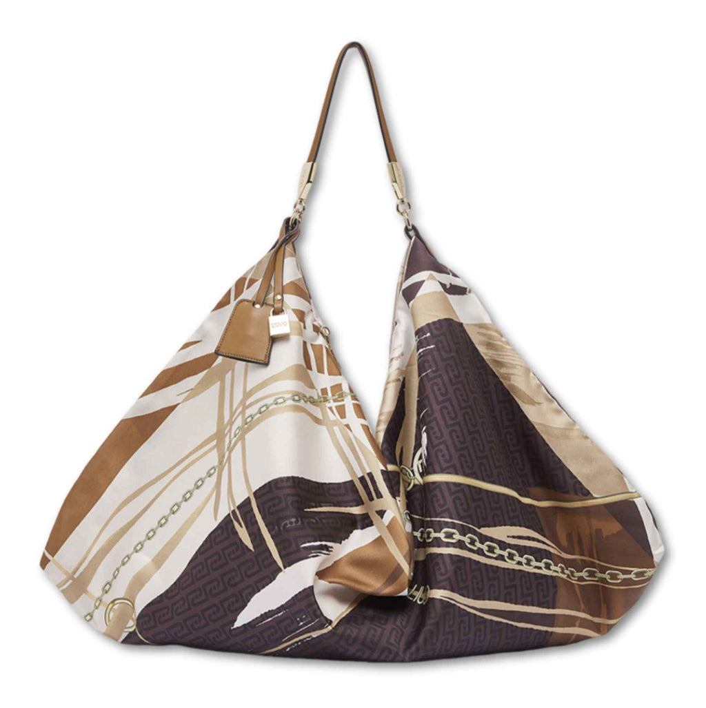 Borsa donna Liu-jo foulard bag marrone/ multicolore BS26LJ69 AA6194 T2745 P9225