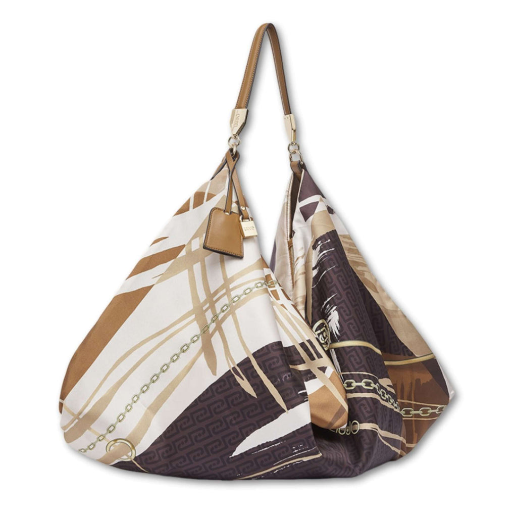 Borsa donna Liu-jo foulard bag marrone/ multicolore BS26LJ69 AA6194 T2745 P9225