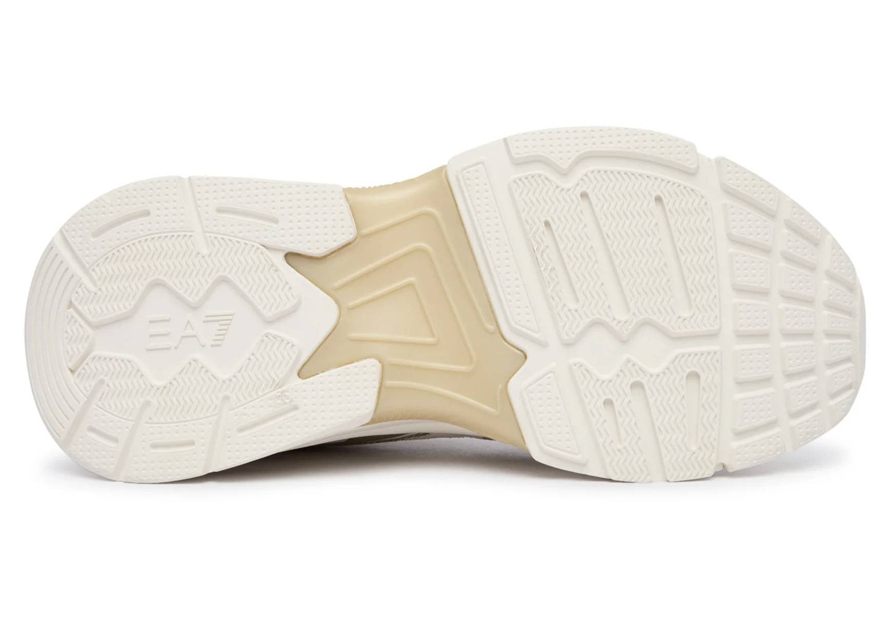 Sneaker EA7 Emporio Armani Predator white/gold unisex US26EA28 X8X249 XK446 MZ182