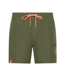 Costume Sun68 Shorts swim pant with pocket verde militare ES26SU02 H35105