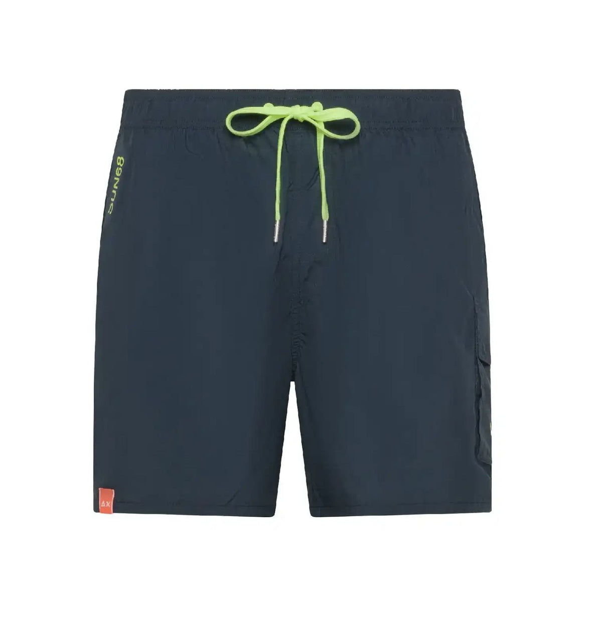 Costume Sun68 Shorts swim pant with pocket navy blue ES26SU05 H35105