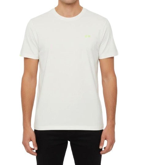 T-shirt uomo Sun68 31 bianco panna ES26SU06 T36150