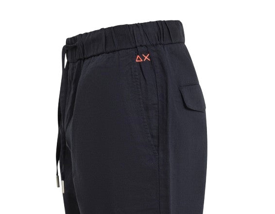 Bermuda shorts beach uomo Sun68 98 navy blue ES26SU09 B36123