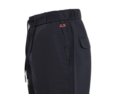 Bermuda shorts beach uomo Sun68 98 navy blue ES26SU09 B36123