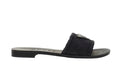 Ciabatta donna Guess sandalo logo Elysone black DS26GU47 FLJELSFAP03