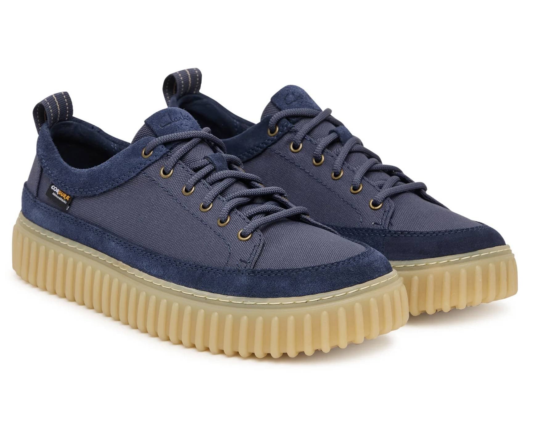 Sneakers uomo Clarks Torhill Lace navy textile US26CL07 26186153