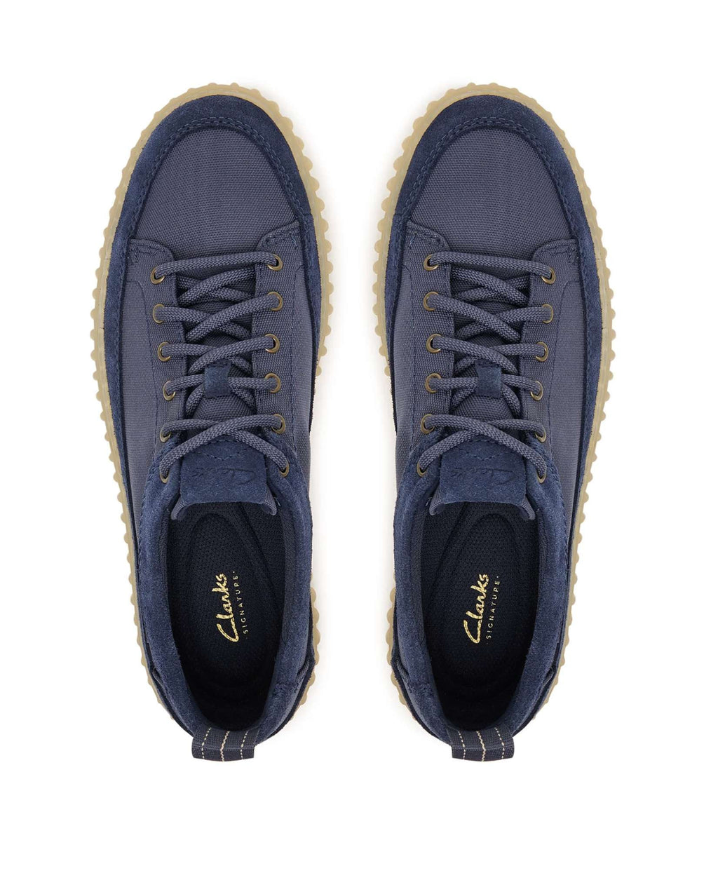 Sneakers uomo Clarks Torhill Lace navy textile US26CL07 26186153