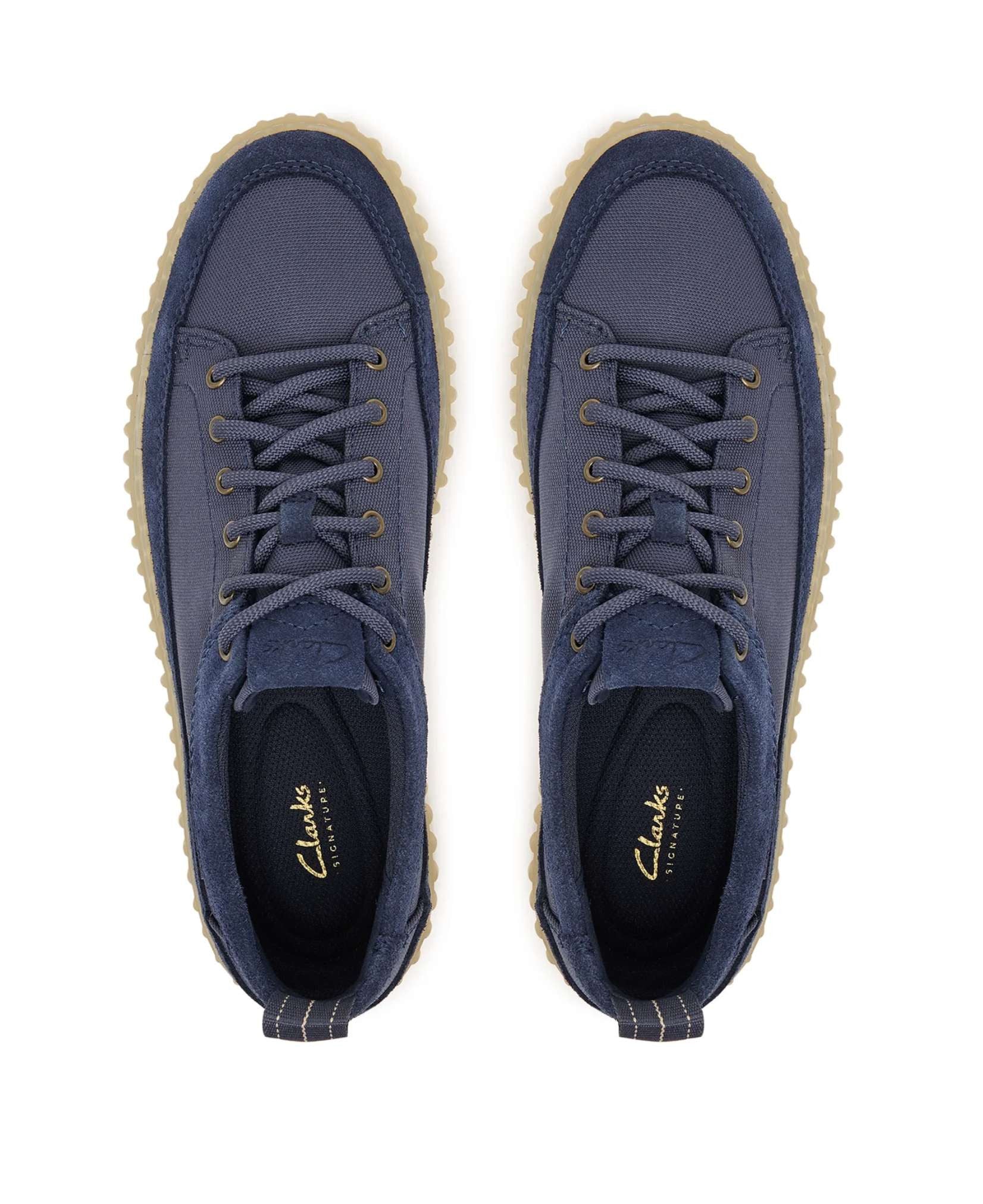 Sneakers uomo Clarks Torhill Lace navy textile US26CL07 26186153