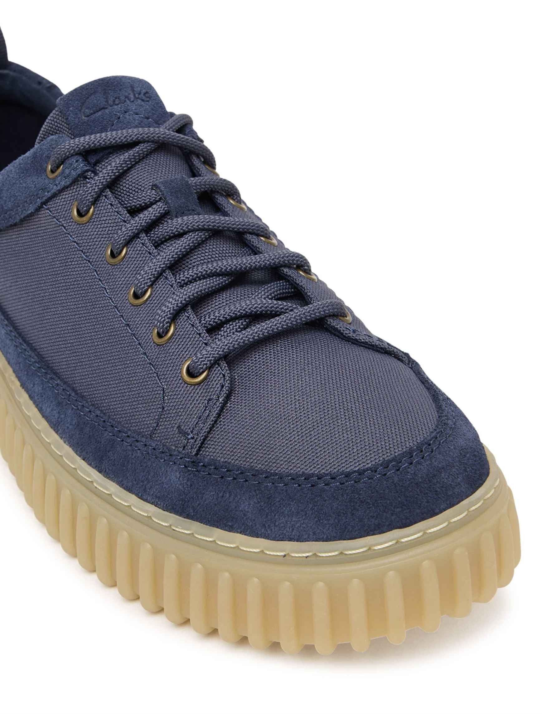 Sneakers uomo Clarks Torhill Lace navy textile US26CL07 26186153