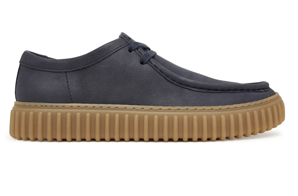Scarpe  uomo Clarks Torhill Lo navy leather US26CL04 26186159
