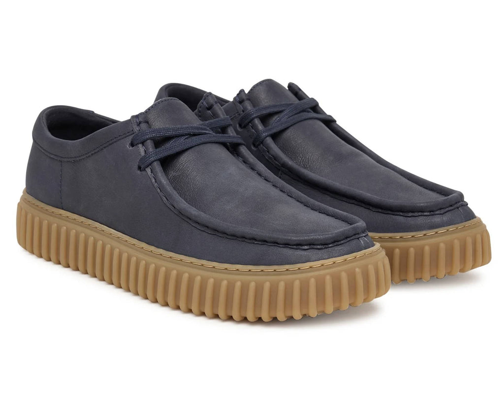 Scarpe  uomo Clarks Torhill Lo navy leather US26CL04 26186159