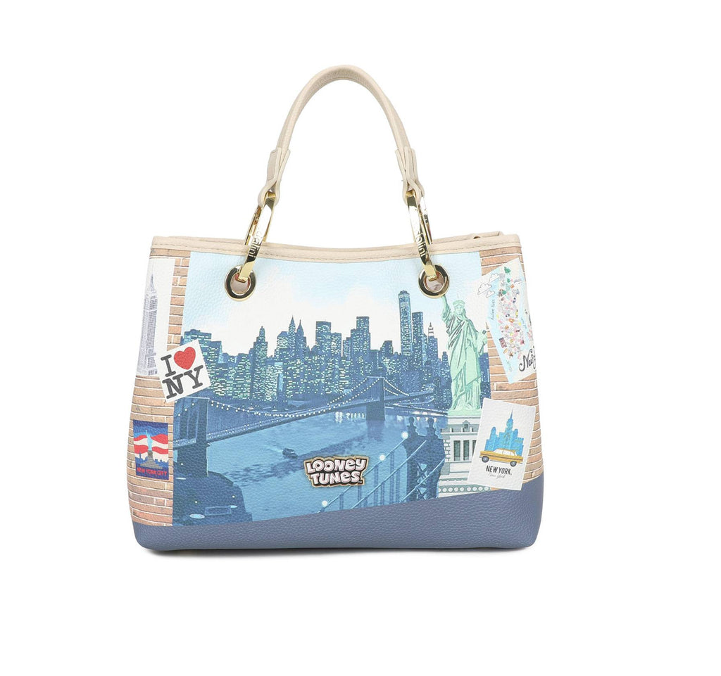 Borsa a mano/tracolla Braccialini Cartoline Looney tunes BS26BR01 LT251