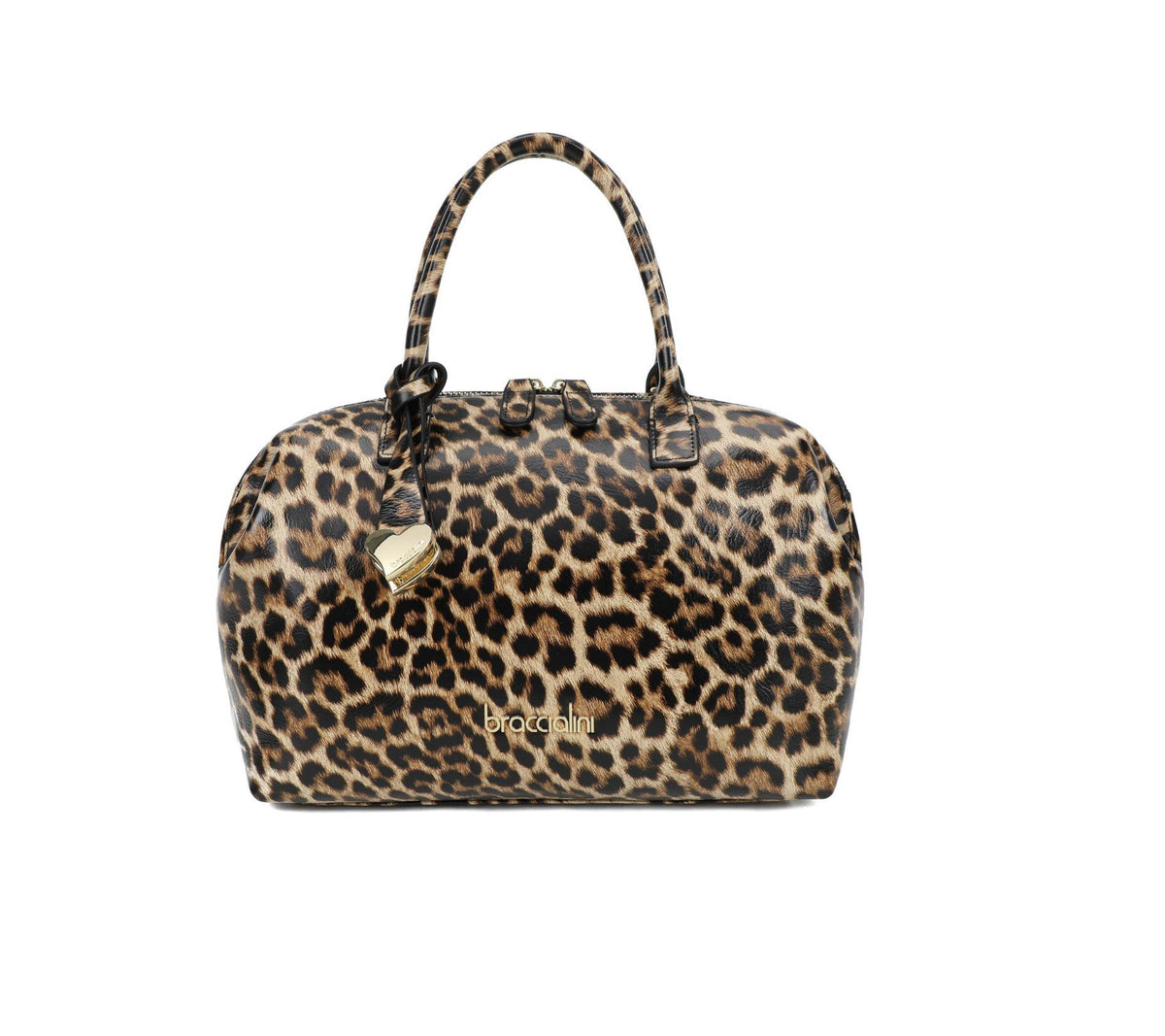 Borsa donna bauletto Braccialini Michelle leopard BS26BR02 B19015
