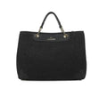 Borsa a mano con tracolla Braccialini Beth tricot nero BS26BR06 B18870