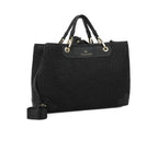 Borsa a mano con tracolla Braccialini Beth tricot nero BS26BR06 B18870