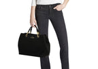 Borsa a mano con tracolla Braccialini Beth tricot nero BS26BR06 B18870