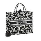 Borsa a mano Braccialini Queen tote nero BS26BR08 B18921
