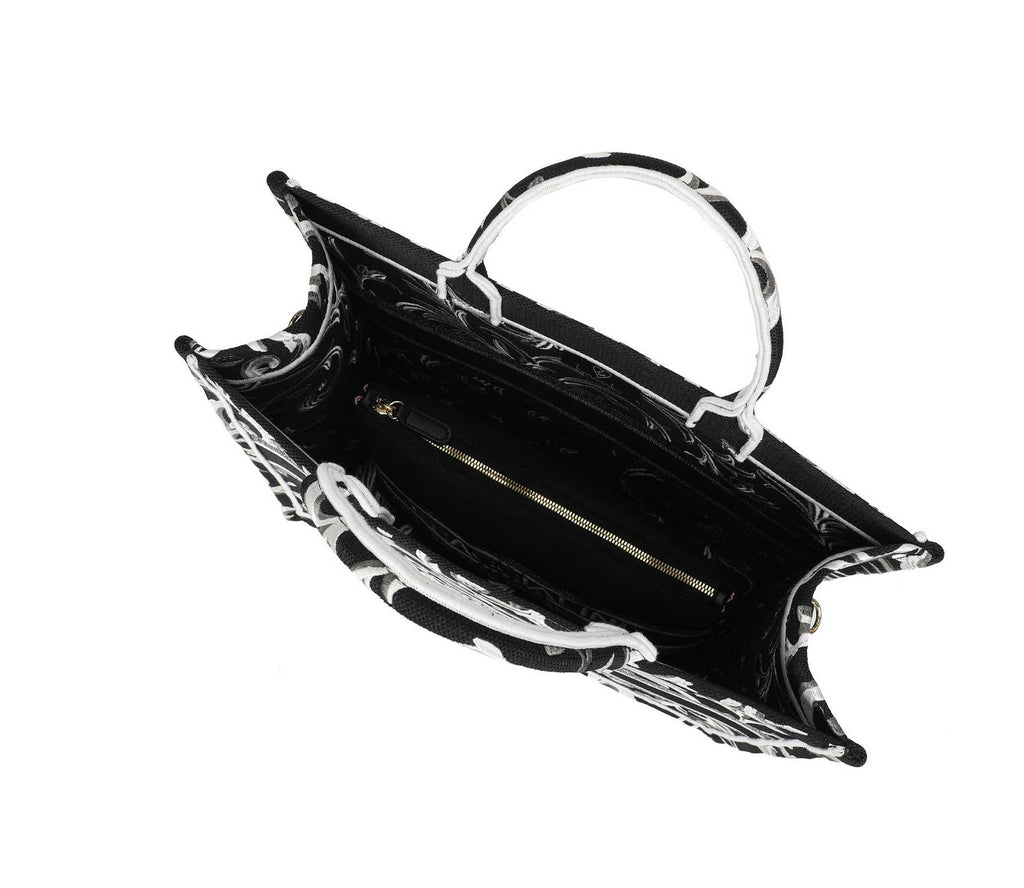 Borsa a mano Braccialini Queen tote nero BS26BR08 B18921