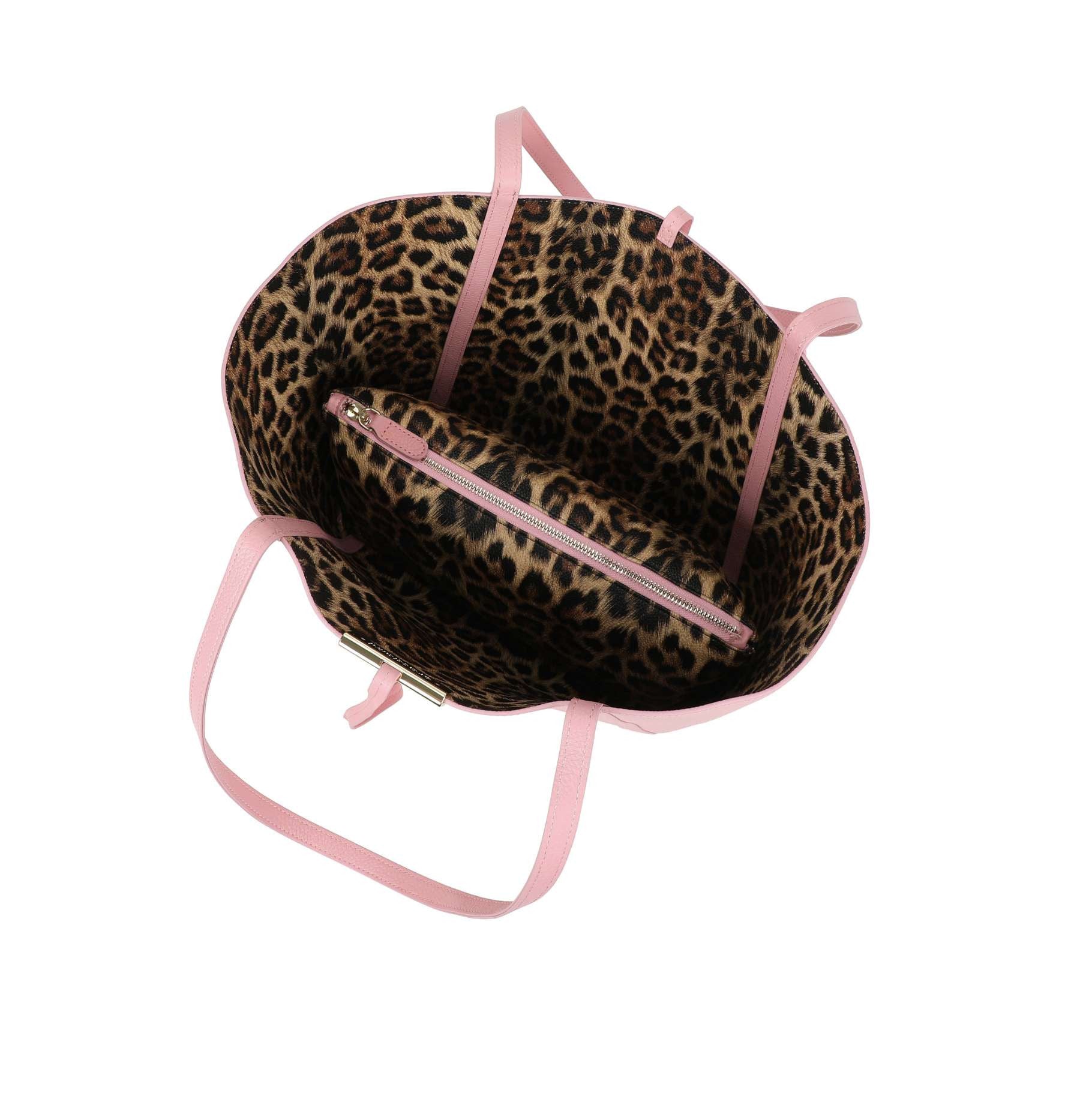 Borsa a mano/spalla Braccialini Double rosa BS26BR09 B19035